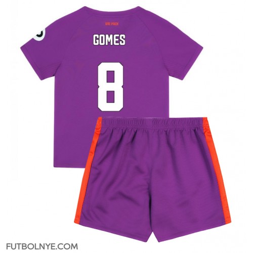 Camiseta Wolves Joao Gomes #8 Tercera Equipación para niños 2024-25 manga corta (+ pantalones cortos)